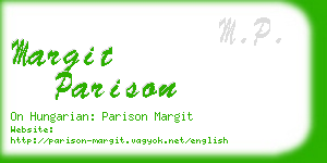 margit parison business card